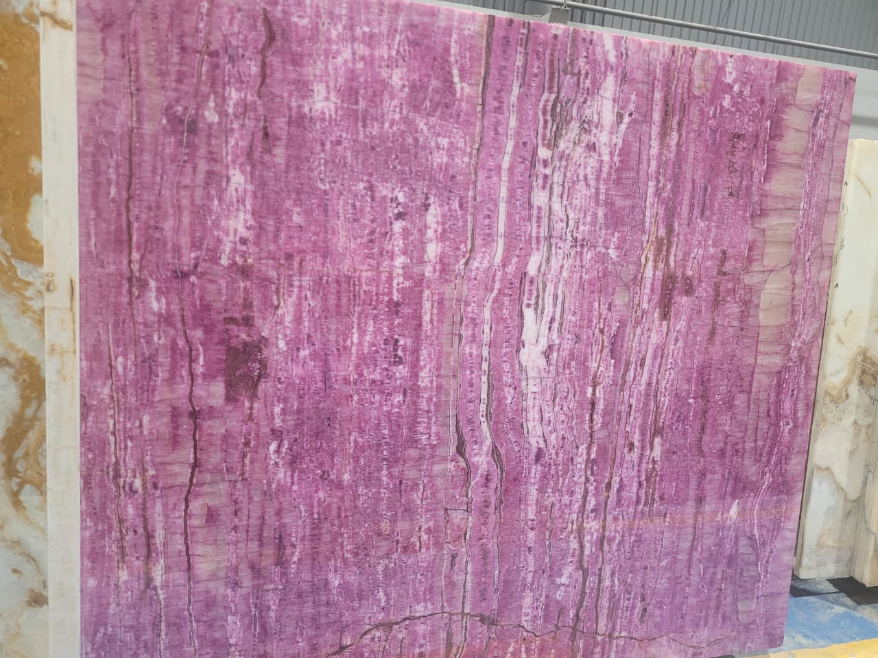 Colored Onyx Marble Slab